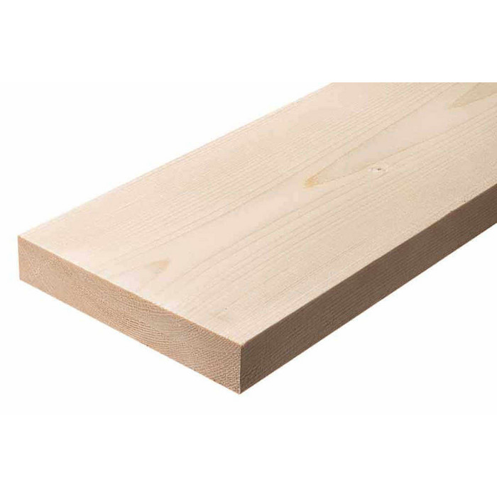Доска сухая строганная 25х150х4000 сорт 1-2